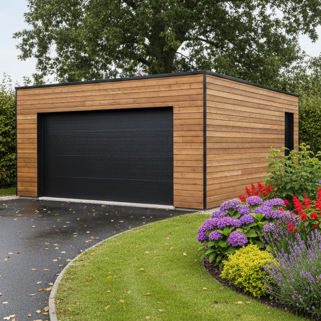 garage en kit prêt à monter